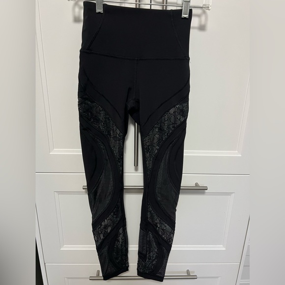 L-23 🍋Lululemon🍋 Wunder Under High-Rise Tight 25" *Lace Size 2 - Picture 7 of 10